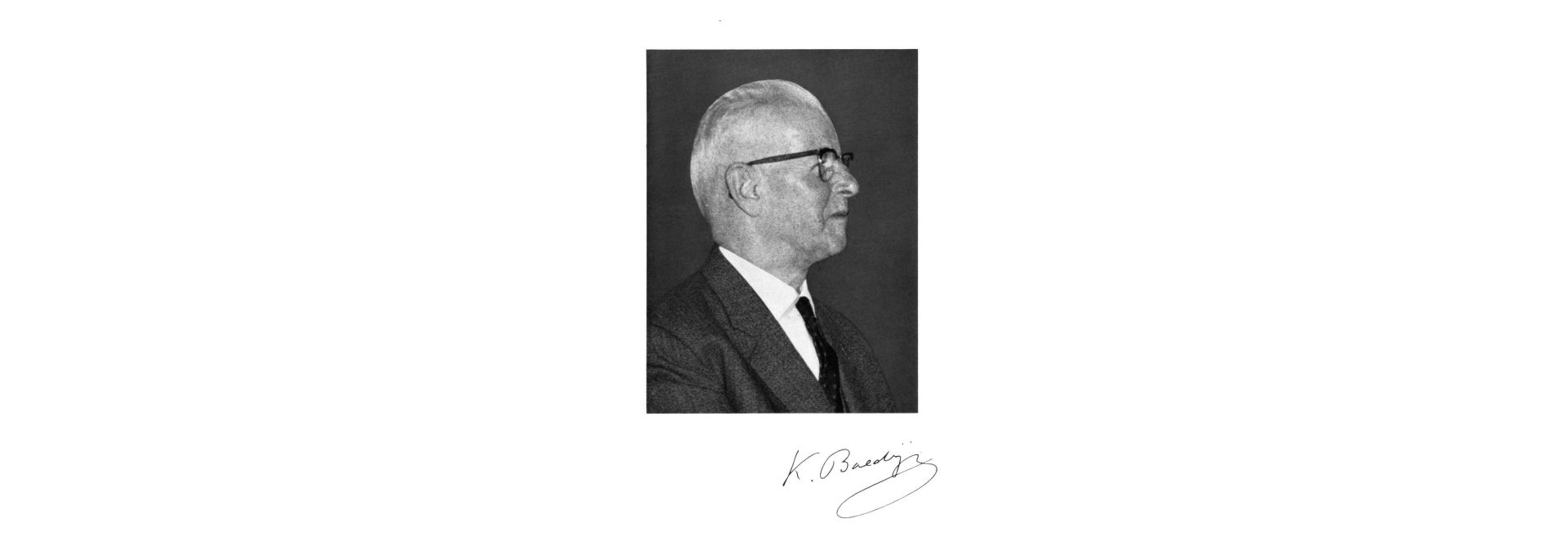 Prof. Dr. Karel Bernard Boedijn (1893-1964)